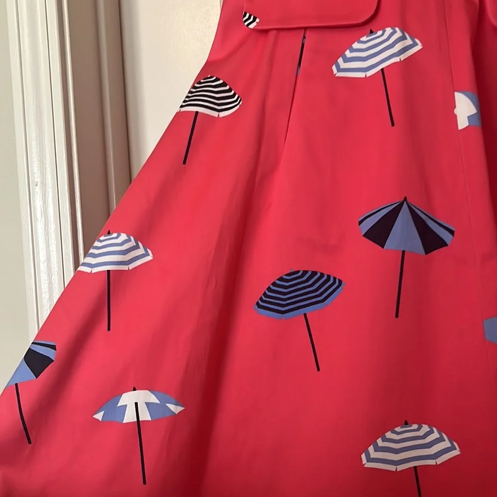 Draper James Umbrella Love Circle Dress size 6 - Picture 4 of 7